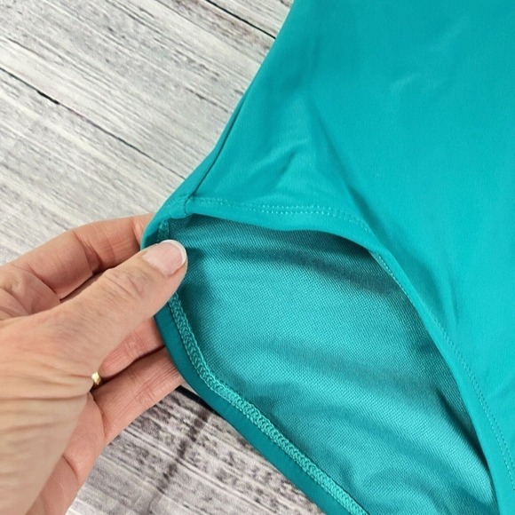 32 Degrees Heat Cool One Piece Teal Splunge size Small UPF+40 Quick Dry Fitness - Picture 9 of 14